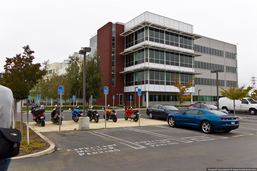 Googleplex - кампус Google в Mountain View, California