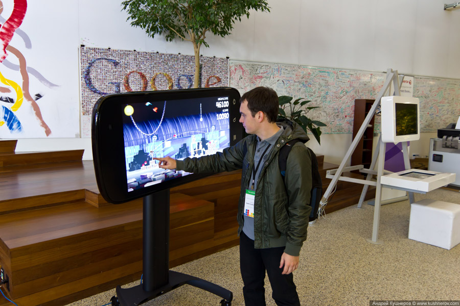 Googleplex - кампус Google в Mountain View, California