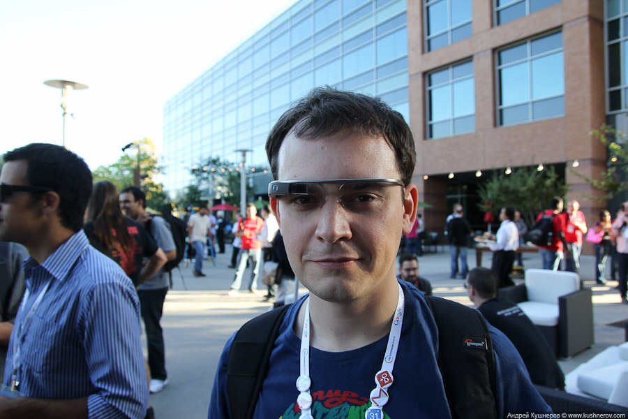 Я c Google Glass