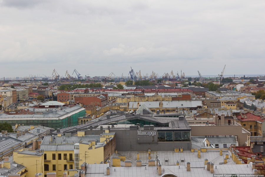 Санкт-Петербург. На крыше Исаакиевского Собора