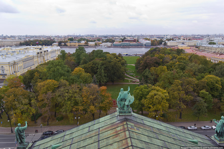 Санкт-Петербург. На крыше Исаакиевского Собора