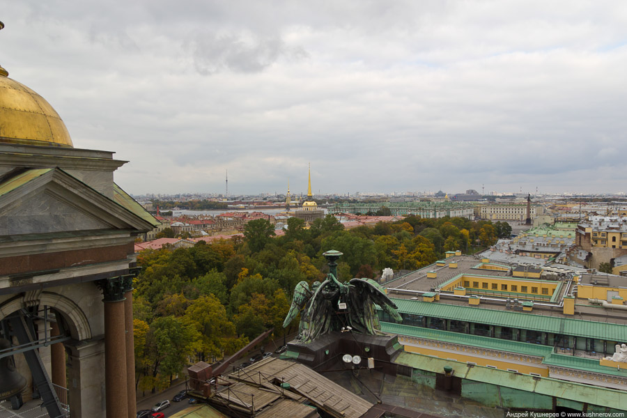 Санкт-Петербург. На крыше Исаакиевского Собора