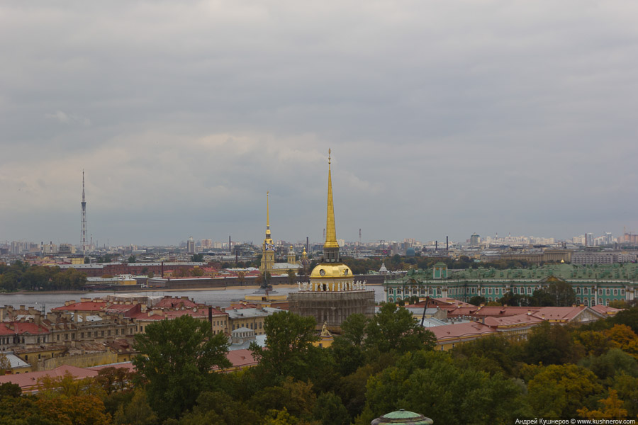 Санкт-Петербург. На крыше Исаакиевского Собора