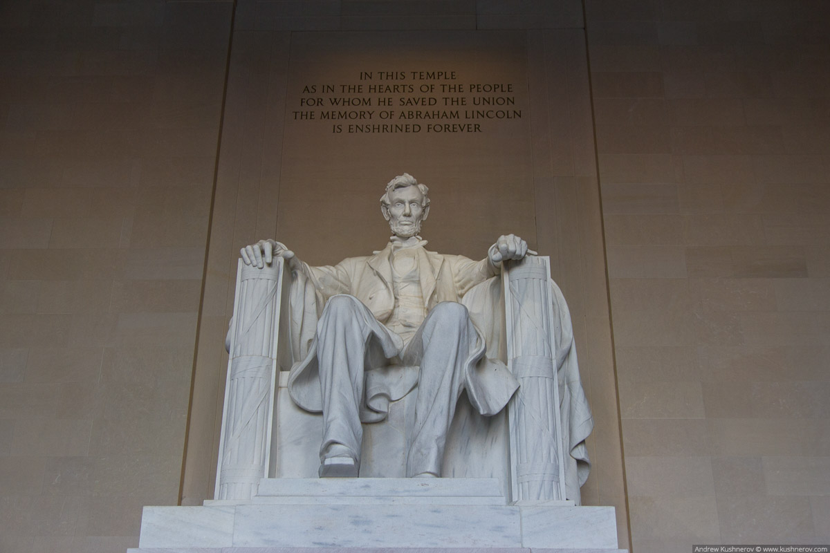 Вашингтон, округ Колумбия. Мемориал Линкольна