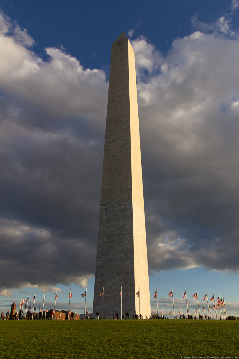 Вашингтон, округ Колумбия. Монумент Вашингтона