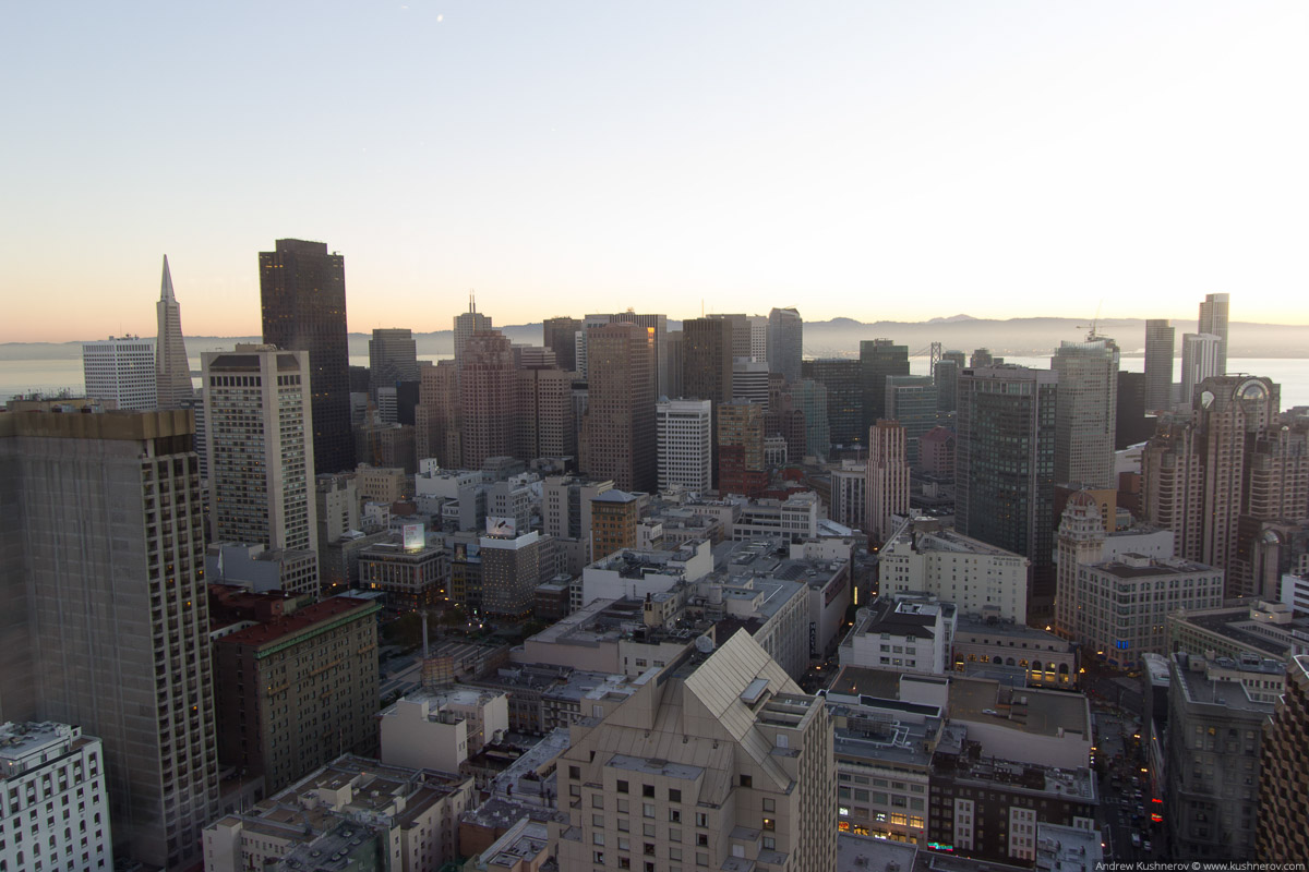 Сан-Франциско. Вид с небоскрёба