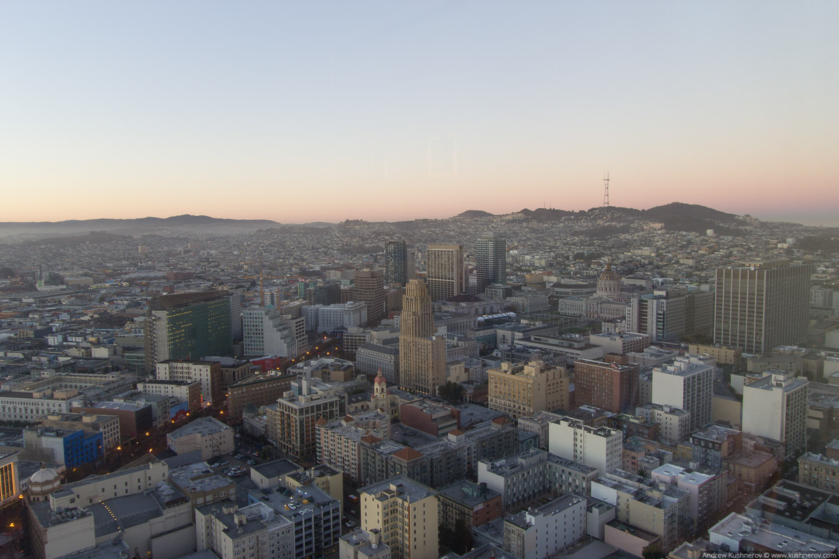 Сан-Франциско. Вид с небоскрёба