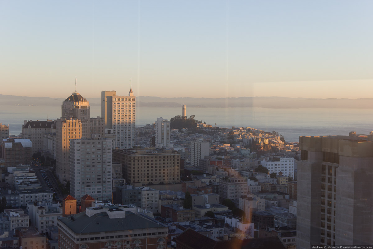 Сан-Франциско. Рассвет с небоскрёба