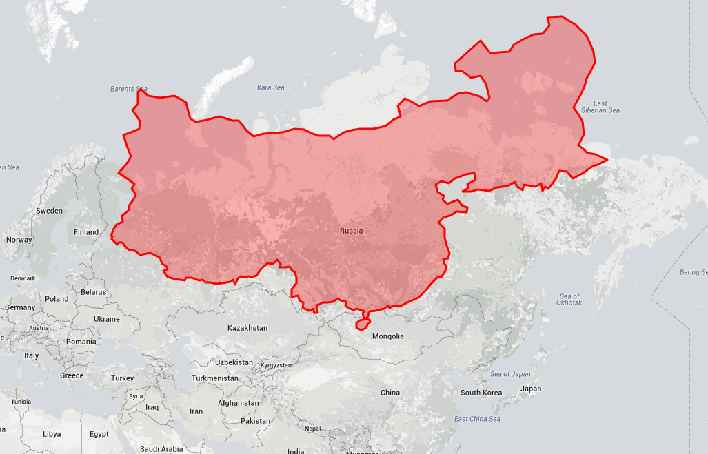 Китай на фоне России